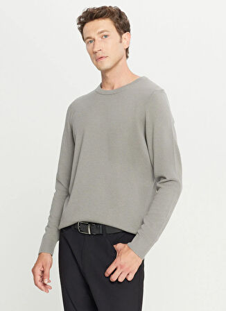 Altınyıldız Classics Bisiklet Yaka Standart Su Yeşili Erkek Kazak ACE049261318_SUY