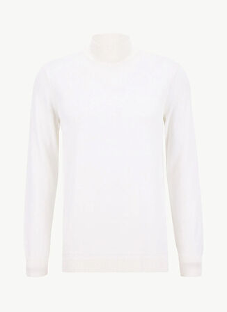 Altınyıldız Classics Yarım balıkçı Yaka Standart Ekru Erkek Kazak ACE049261485_EKR