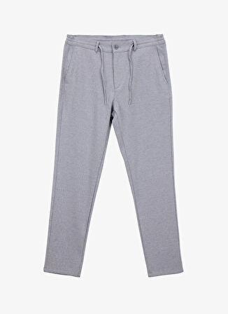Altınyıldız Classics Bağlamalı Bel Dar Paça Jogger Açık Gri Erkek Pantolon ACE001261530_AGR