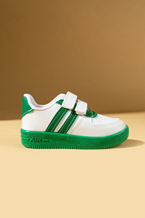 Pembe Potin Rahat Taban Cırtlı Çocuk Sneakers 001-700-23YTaban