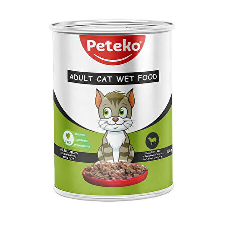 Peteko Kuzulu Kedi Konserve 400Gr