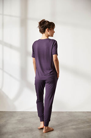 Kadın Modal Cepli Uzun Pantolon