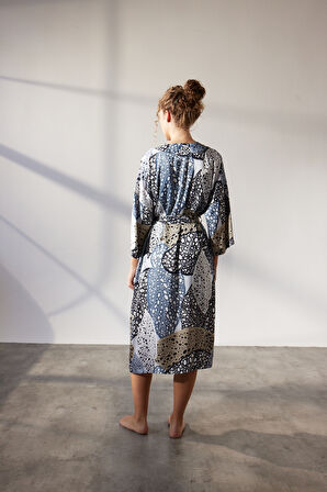 Kadın Vegan Dokuma Kimono