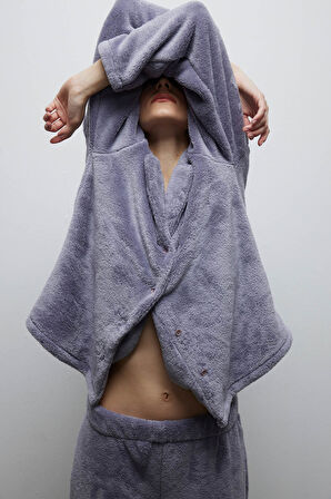 Kadın Yumuşak Dokulu Gömlek Üst