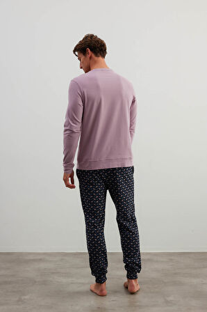 Erkek Pamuklu Cepli Uzun Pijama Altı