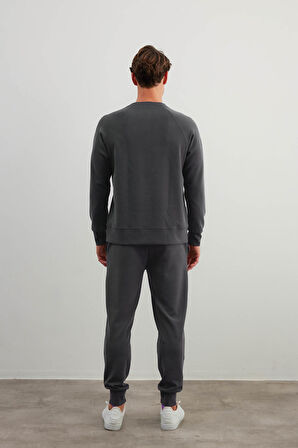 Erkek Soft Touch Reglan Kollu Sweatshirt