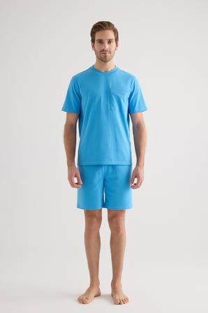 Erkek Pamuklu Pique Cepli Kısa Kol T-shirt