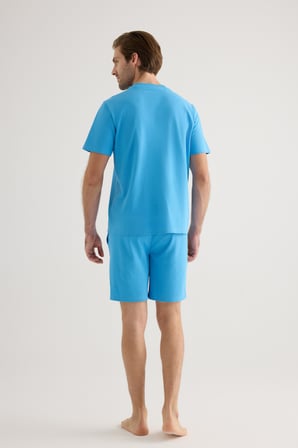 Erkek Pamuklu Pique Cepli Kısa Kol T-shirt