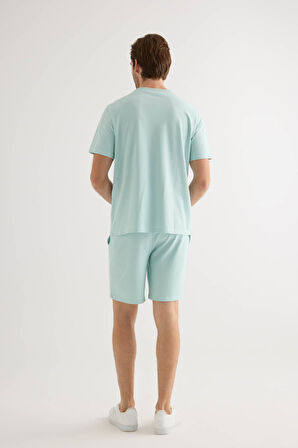 Erkek Pamuklu Pique Cepli Kısa Kol T-shirt