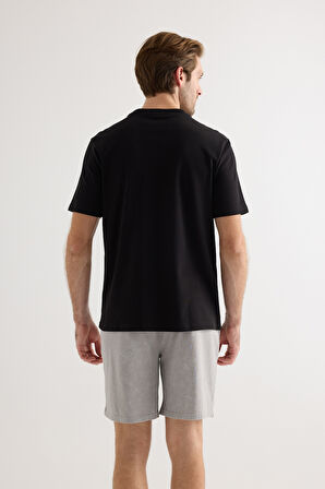 Erkek Pamuklu Kısa Kollu T-shirt