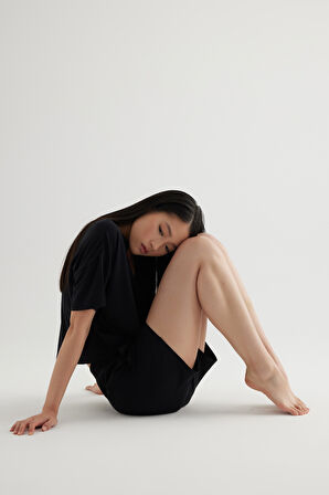 Kadın Modal Cepli Şort