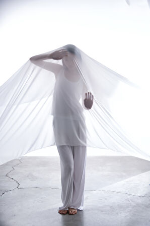 Kadın Modal Kolsuz Kalın Askılı Atlet