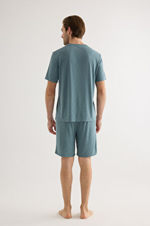 Erkek Modal Kısa Kollu T-shirt