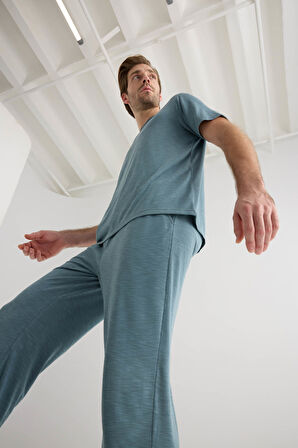 Erkek Modal Cepli Uzun Pantolon