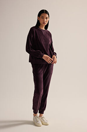 Kadın Modal Kadife Uzun Eşofman Takımı