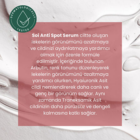 Cilt Aydınlatıcı Serum, Leke Azaltıcı Etkili Serum, Leke Karşıtı Serum