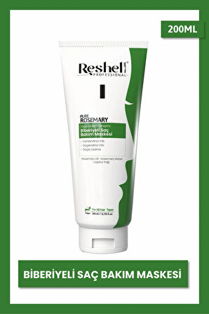 Reshell Biberiyeli Saç Bakım Maskesi 200 ml 