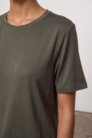 Kadın Modal Kısa Kollu T-shirt