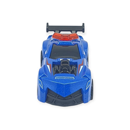 Çek Bırak Metal Küçük Arabalar 8 cm - SH40031 - Polis Arabası