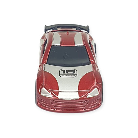 Çek Bırak Metal Küçük Arabalar 8 cm - SH40031 - Kırmızı