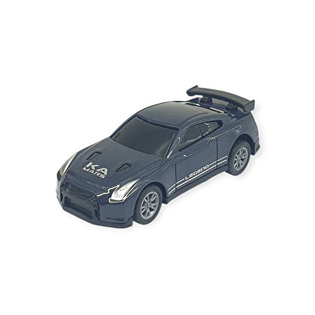 Çek Bırak Metal Küçük Arabalar 8 cm - SH40031 - Füme