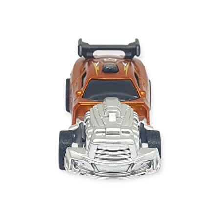 Çek Bırak Metal Küçük Arabalar 8 cm - SH40031 - Turuncu