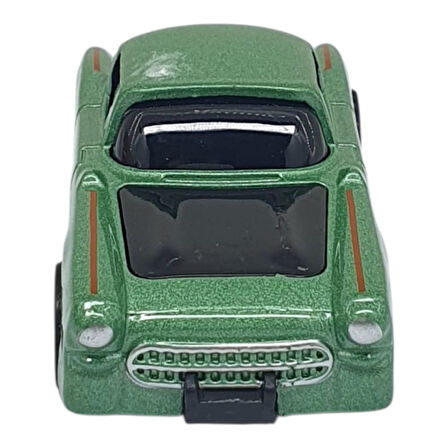 Çek Bırak Metal Küçük Arabalar 8 cm - SH40031 - Klasik Yeşil