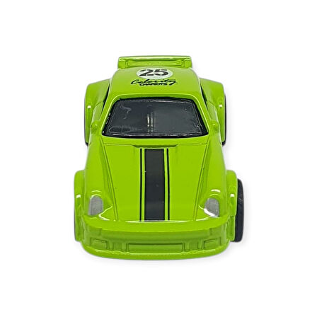 Çek Bırak Metal Küçük Arabalar 8 cm - SH40031 - Açık Yeşil