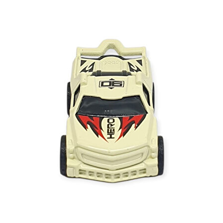 Çek Bırak Metal Küçük Arabalar 8 cm - SH40031 - Bej