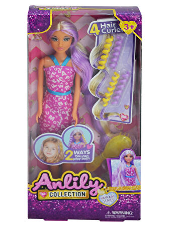 Anlily Bebek Kuaför Set Pembe