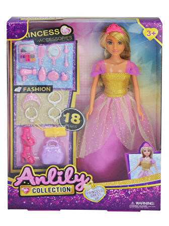 Anlily Bebek Makyaj ve Aksesuar Seti Pembe