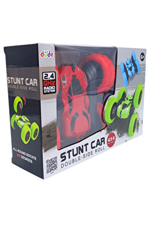 Seher  Oyuncak 16 cm 4 Tekerlekten Çekişli Kumandalı Akrobat Araba | Uzaktan Kumandalı Araba| Rc Araba