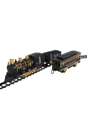 Işıklı Müzikli Buharlı Tren Set 15 Parça 405 cm