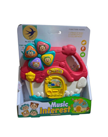 5 Fonksiyonlu 13 cmEğitici Müzik Evim 4582