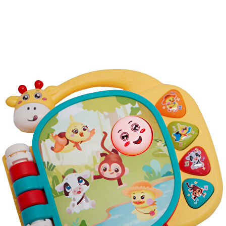 Seher Oyuncak Pilli Müzikli Zürafalı Kitapçık (ITEM KOD : 855-162D)