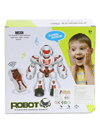 Uzaktan Kumandalı 9 Fonksiyonlu Danscı Robot 4773