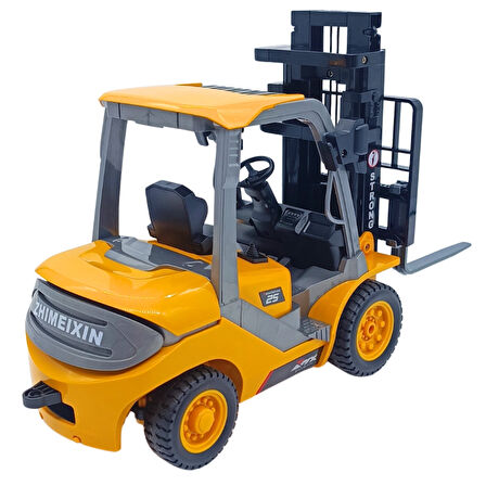 Acar Oyuncak 1:18 Ölçek Uzaktan Kumandalı 9 Kanallı Alaşım Oyuncak Forklift