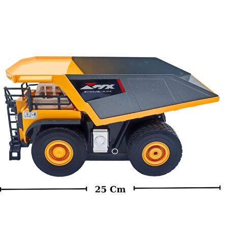 Acar Oyuncak 1:18 Ölçek 9 Kanallı Uzaktan Kumandalı Damperli Kamyon