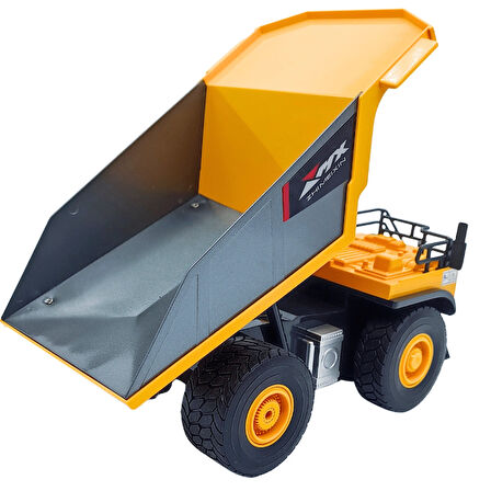 Acar Oyuncak 1:18 Ölçek 9 Kanallı Uzaktan Kumandalı Damperli Kamyon