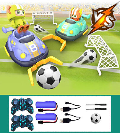 Seher Oyuncak 2.4 gHz Işıklı Müzikli Uzaktan Kumandalı Koltuk Fırlatmalı Futbol Oynayan Araba Seti (ITEM KOD : RQ3059)