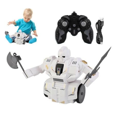 Uzaktan Kumandalı Savaşçı Robot - 360 Derece Dönen Şarjlı Aksiyon Robotu