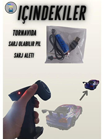 Seher Oyuncak 1:22 Ölçek Uzaktan Kumandalı 4x4 Drift Yapabilen Işıklı Sesli Oyuncak GTR Araç (ITEM KOD : SH40735B)