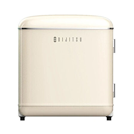 DİJİTSU DB80RBE RETRO BEJ MİNİ BUZDOLABI