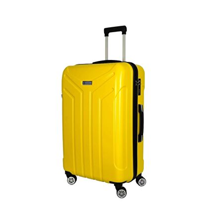 Vegmann Vela Sarı 3 lü Valiz Seti
