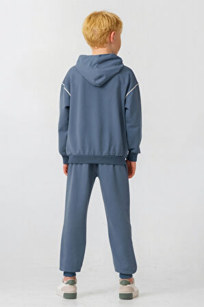 Erkek Çocuk New York  Baskılı Alt Üst Eşofman Takımı Ak7886