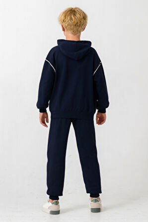 Erkek Çocuk New York  Baskılı Alt Üst Eşofman Takımı Ak7886