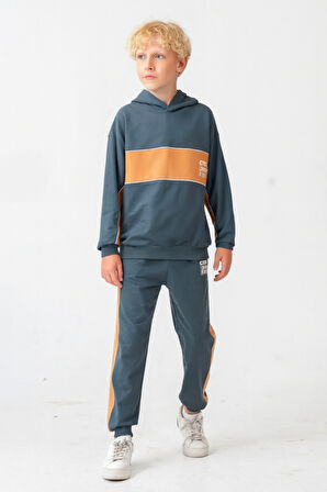 Erkek Çocuk Soul Fater Baskılı Alt Üst Eşofman Takımı Ak7882