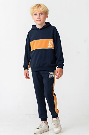 Erkek Çocuk Soul Fater Baskılı Alt Üst Eşofman Takımı Ak7882