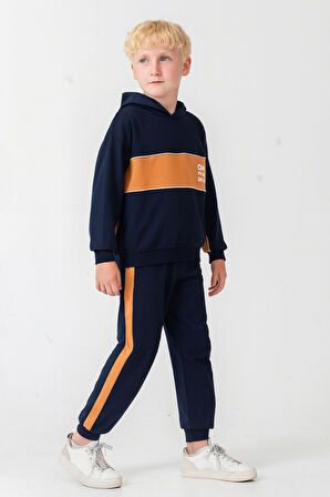 Erkek Çocuk Soul Fater Baskılı Alt Üst Eşofman Takımı Ak7882