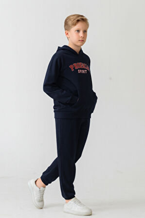 Erkek Çocuk Phoenix Sprit Baskılı Alt Üst Eşofman Takımı Ak7870